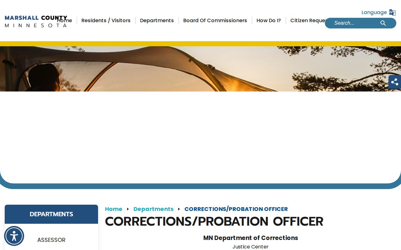 Marshall County parole and probation Thief River Falls contacts